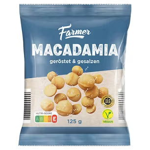 Macadamia, gesalzen 125 g