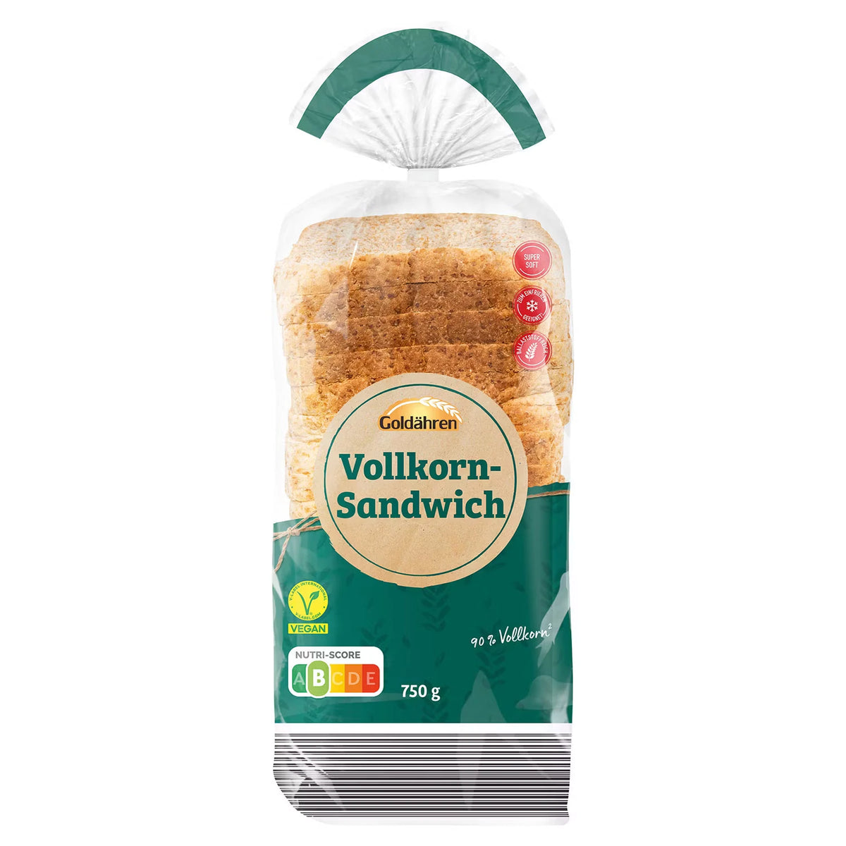 Vollkorn Sandwichtoast 750 g