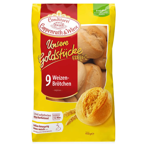Aufbackbrötchen Unsere Goldstücke 450 g