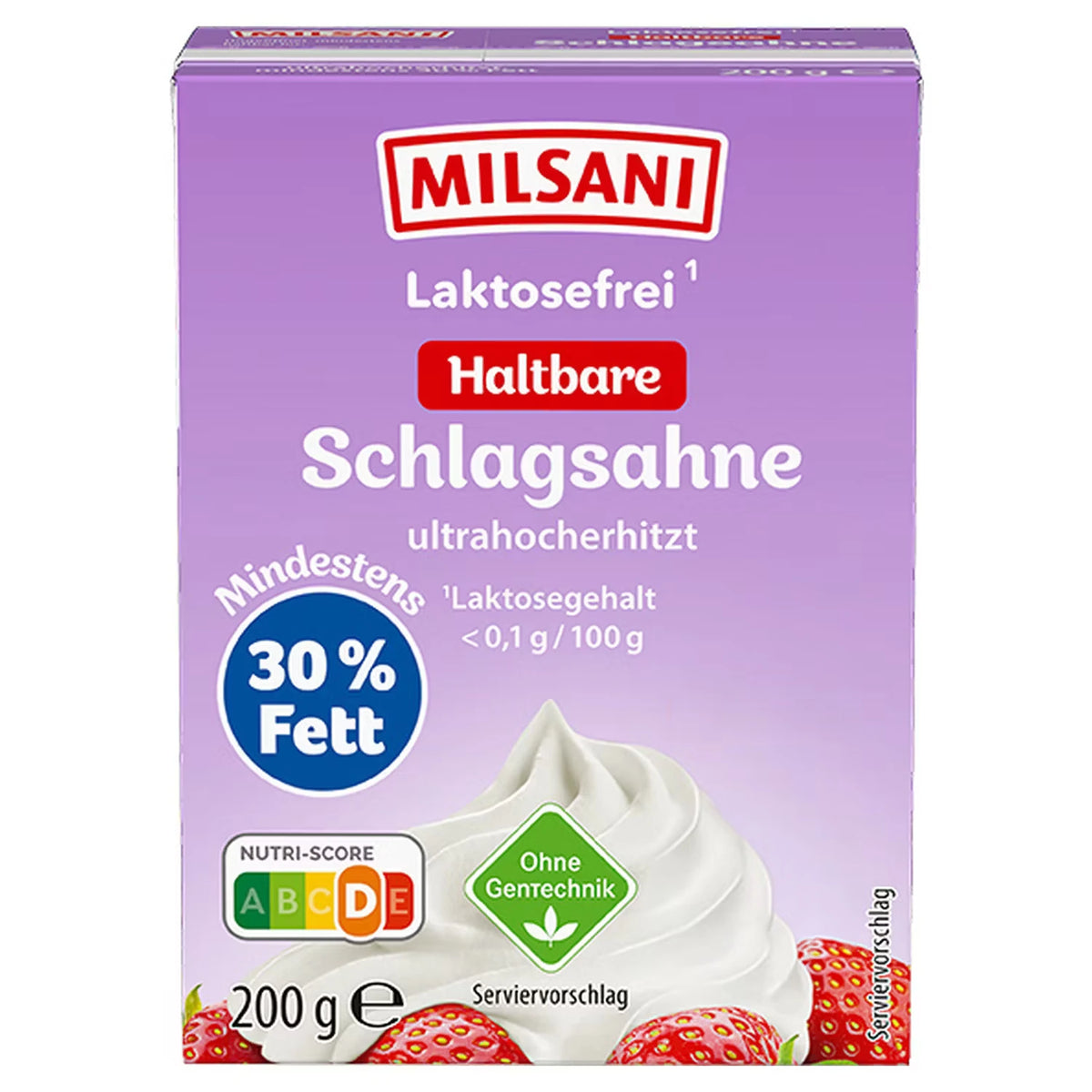 Laktosefreie H-Sahne 200 g