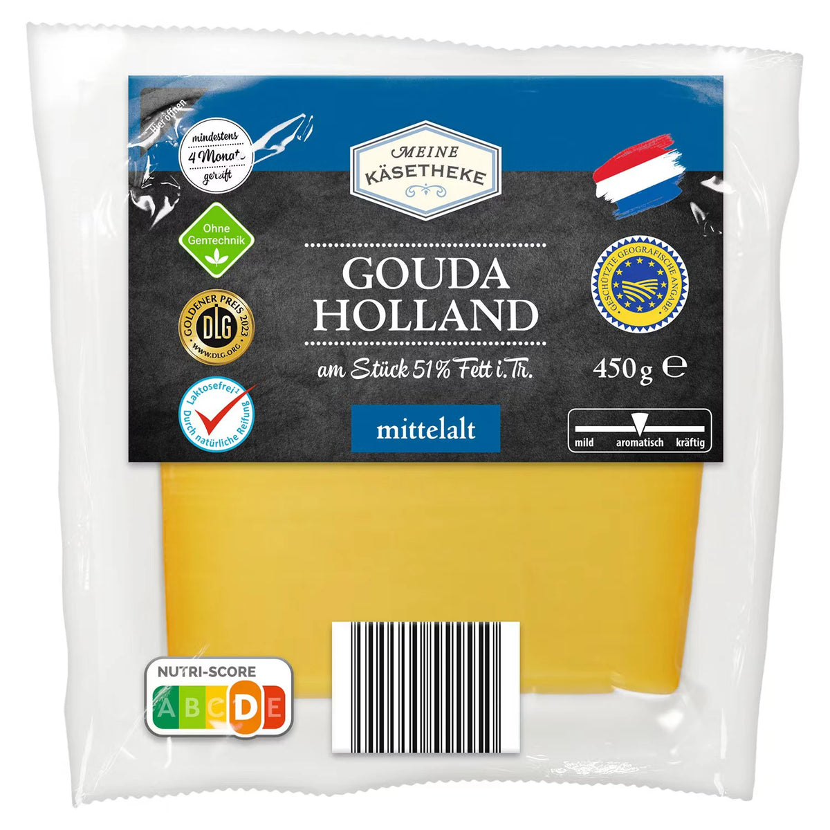 Gouda mittelalt 450 g