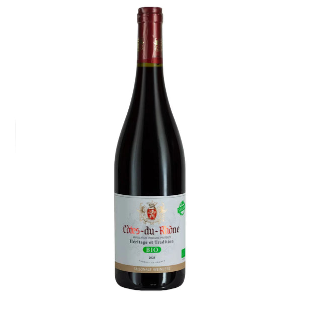 Bio-Côtes du Rhône Rouge AOP 0,75 l