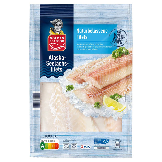 Alaska Seelachsfilets 1 kg