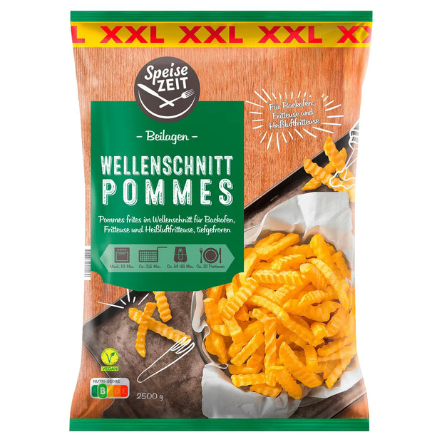 Wellenschnittpommes 2,5 kg