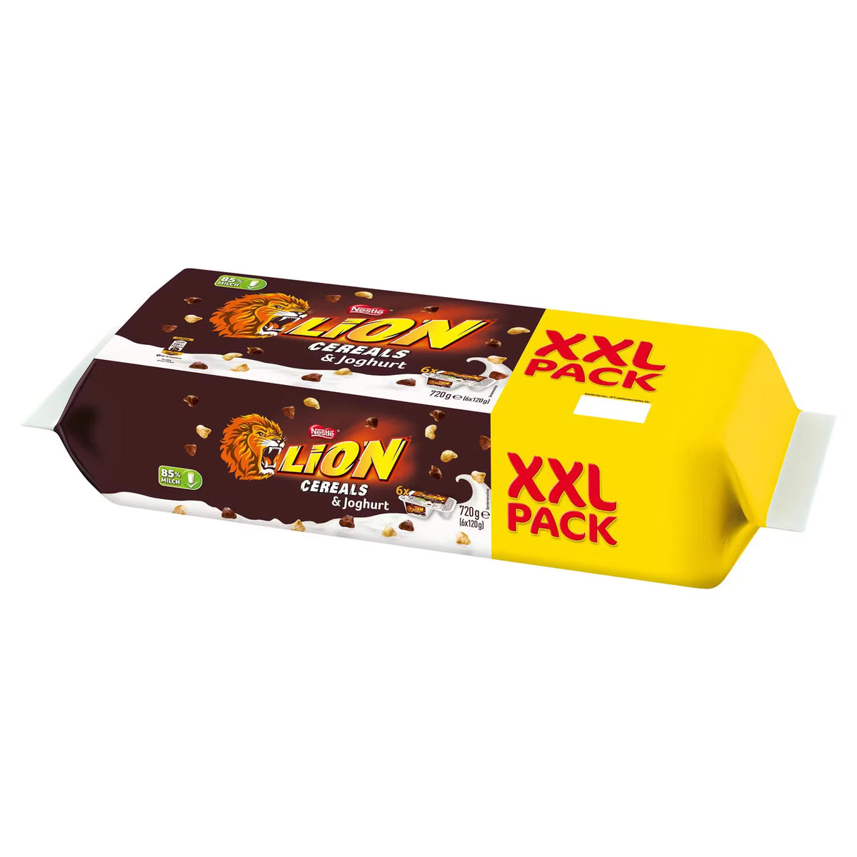 Lion & Joghurt 6 x 120 g, XXL Pack