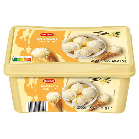 Eisschale 2,5 l, Vanille