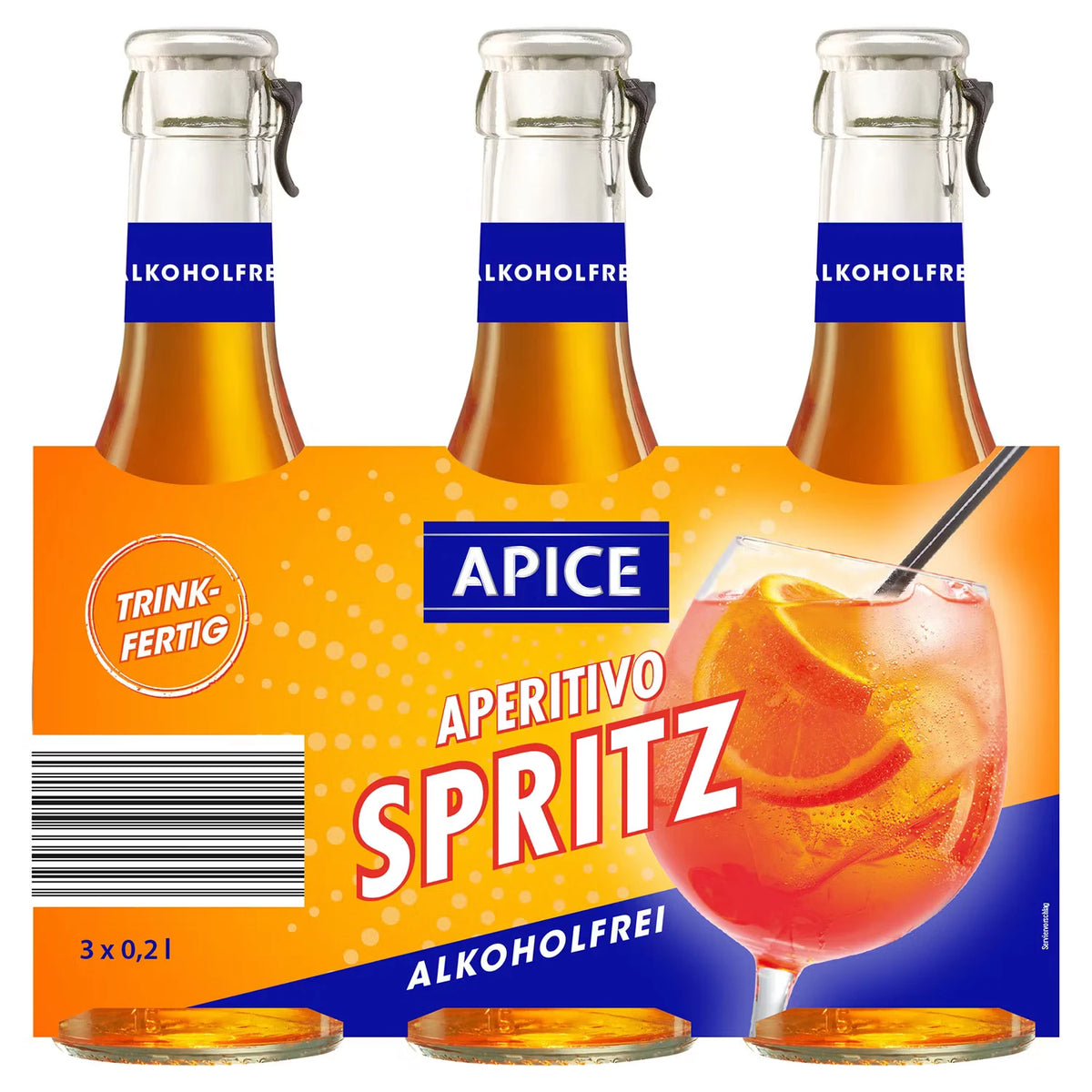 Aperitivo Spritz alkoholfrei 3 x 200 ml