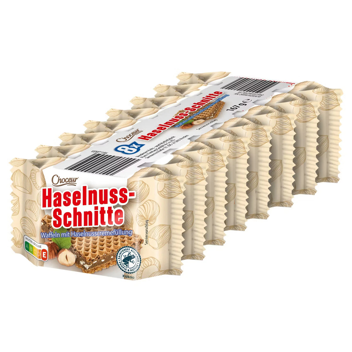 Haselnuss-Schnitte 167 g