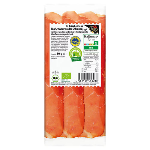 Bio-Schwarzwälder Schinken 80 g