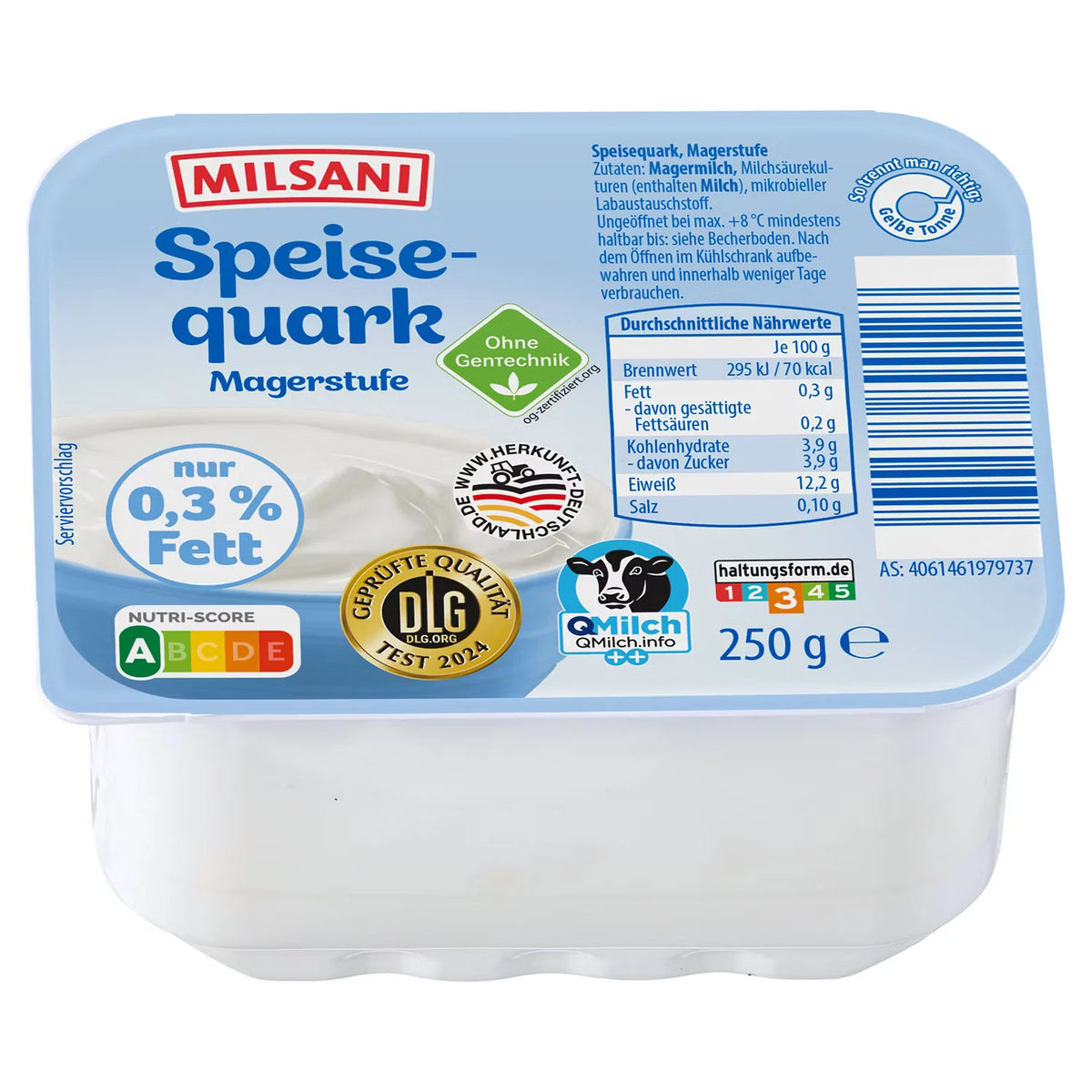 Speisequark Magerstufe 250 g