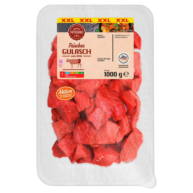 Rindergulasch 500 g
