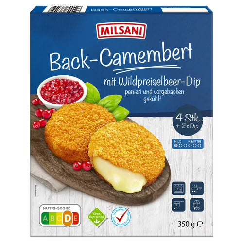 Back-Camembert mit Wildpreiselbeer Dip 350 g
