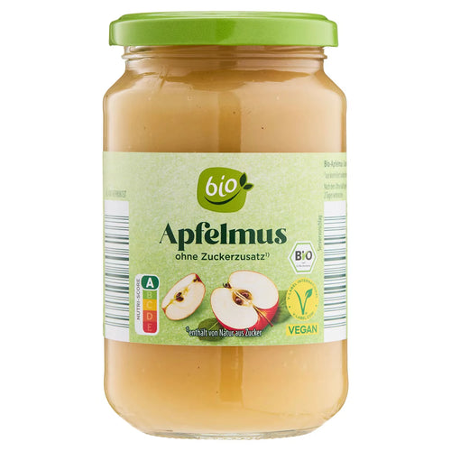Bio-Apfelmus ohne Zuckerzusatz 360 g