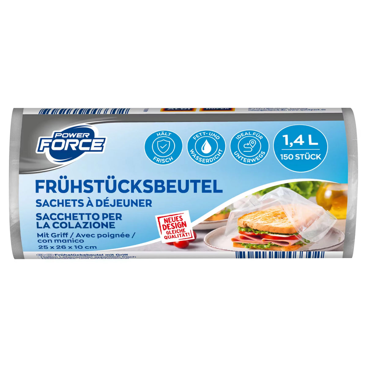 Frühstücksbeutel 150 Stück