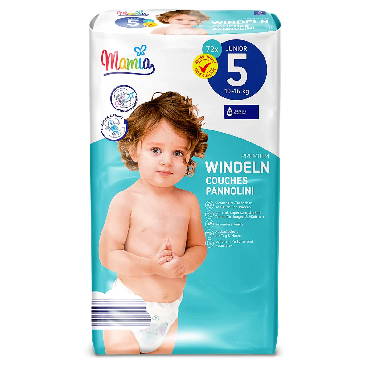 Windeln Größe 5 Jumbo, 72 Stück