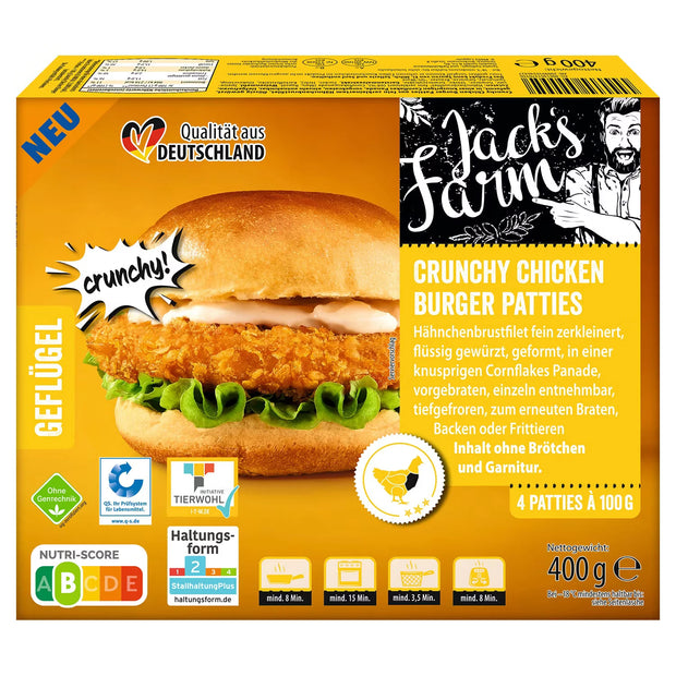 Crunchy Chicken Burger 400 g