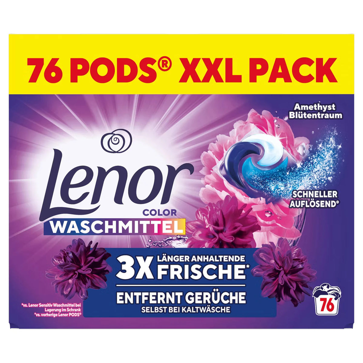 Waschmittelpods Amethyst 76 WG