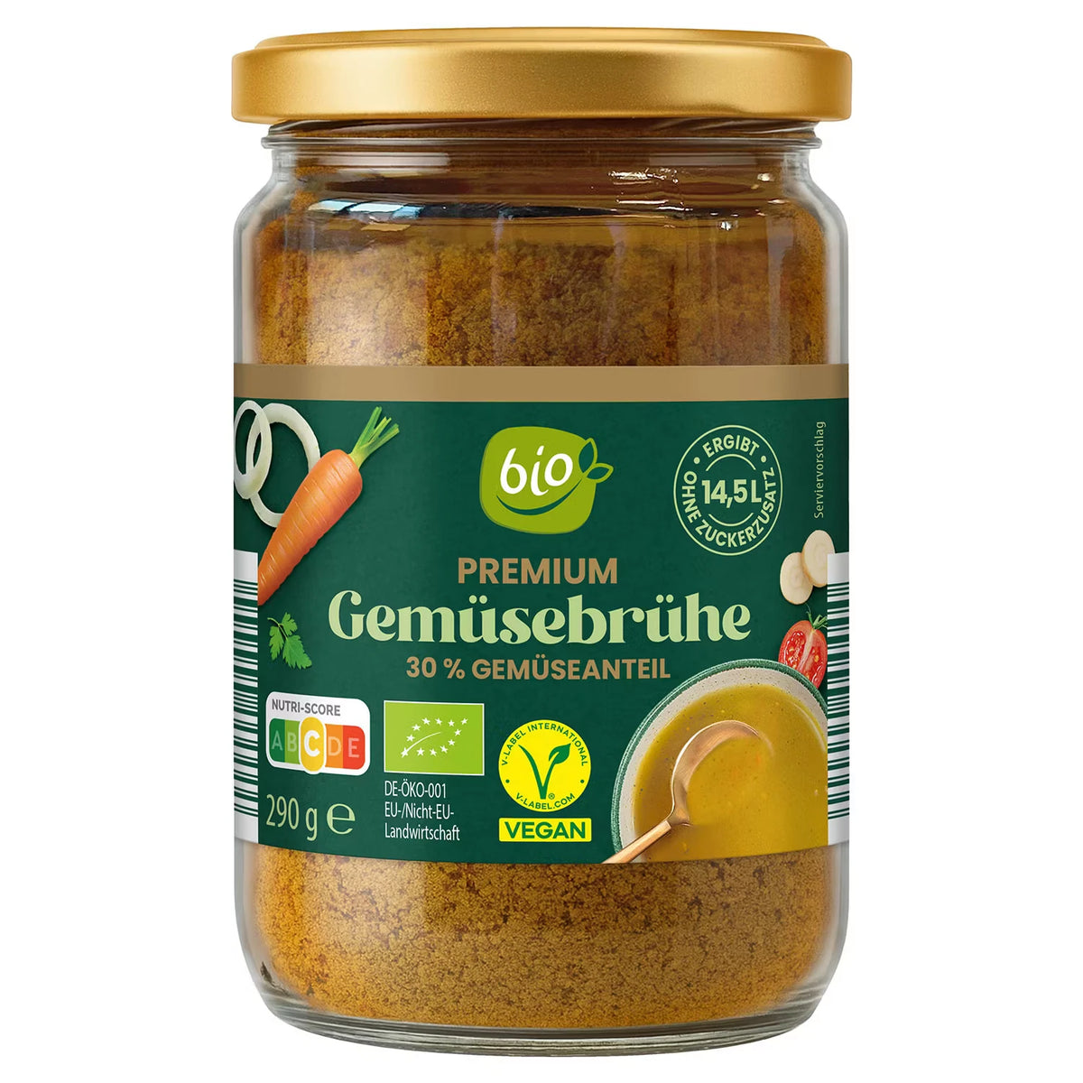 Premium Bio-Gemüsebrühe 290 g