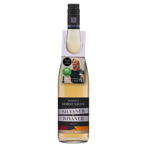 Sandra Sauer Silvaner & Rivaner QbA 0,75 l