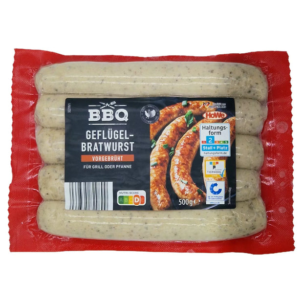 Geflügelbratwurst 500 g