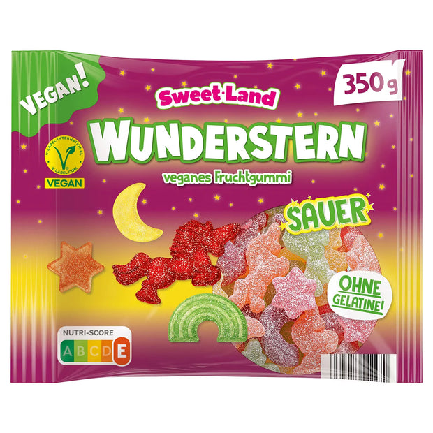 Vegetarischer Fruchtgummi 350 g, Wunderstern