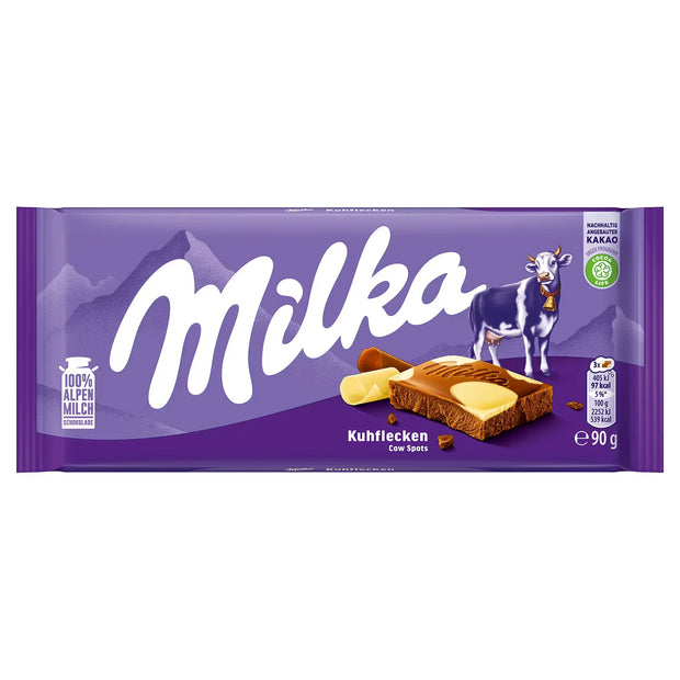 Tafelschokolade 90 g, Kuhflecken