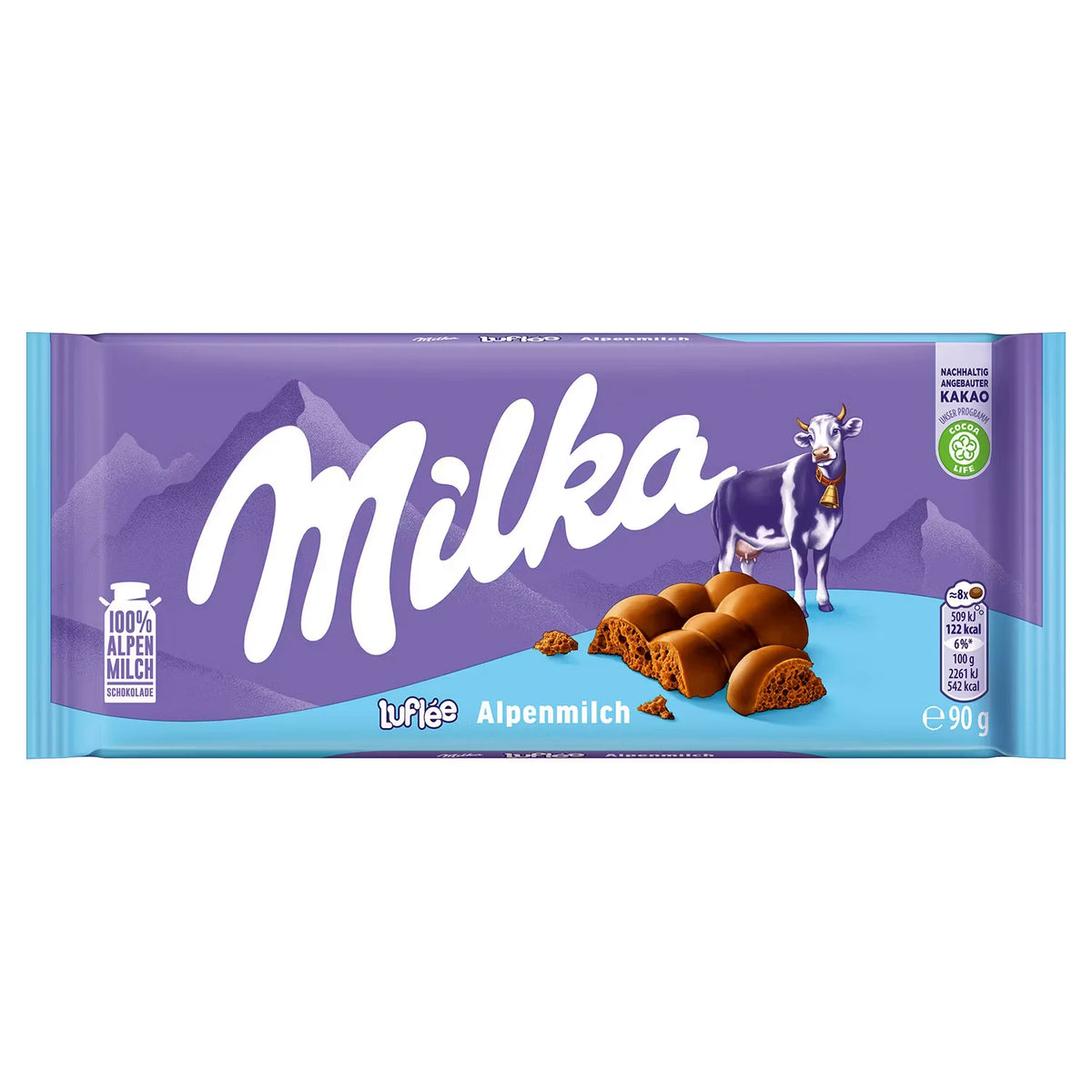 Tafelschokolade 90 g, Luflée