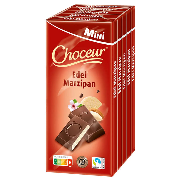 Mini Tafeln 200 g, Zartbitter-Marzipan