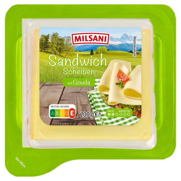 Sandwichscheiben, Gouda 200 g