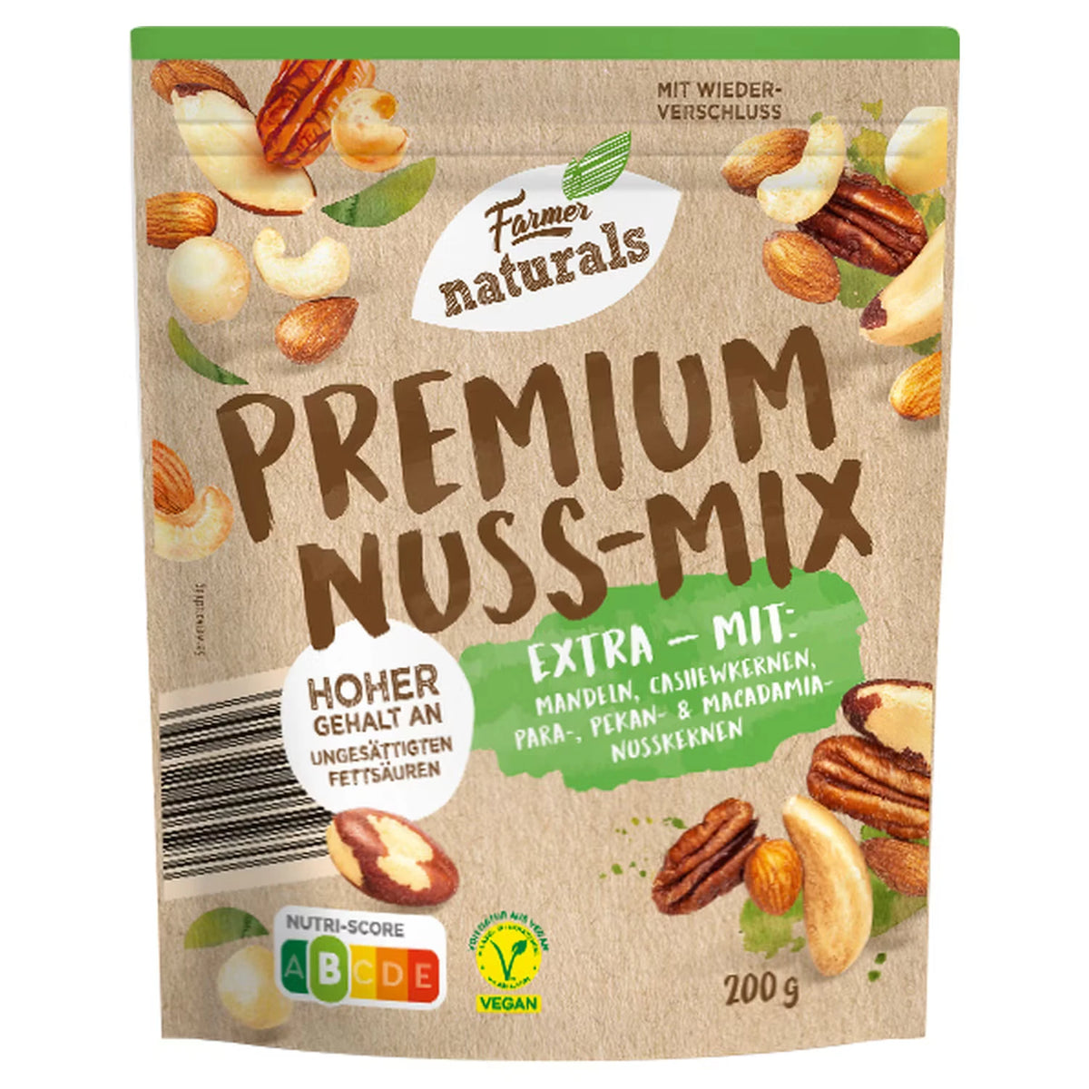 Premium Nuss-Mix 200 g, Extra