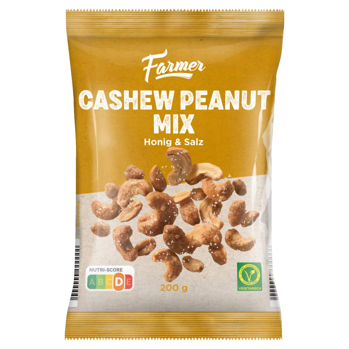 Cashew-Erdnuss-Mix 200 g, Honig und Salz
