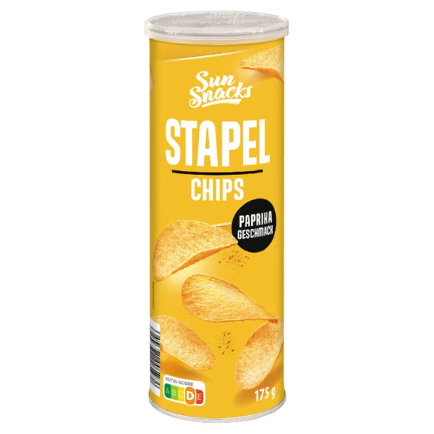 Stapelchips 175 g, Paprika