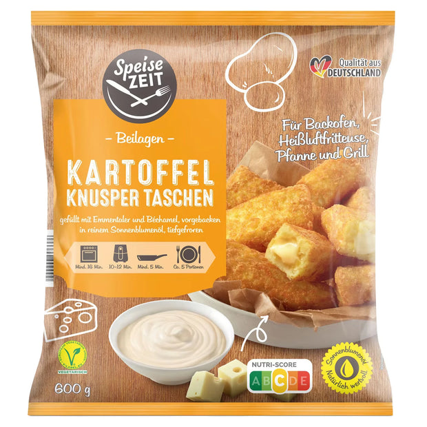 Kartoffeltaschen 600 g, Emmentaler