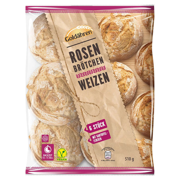 Rosenbrötchen 510 g, Weizen