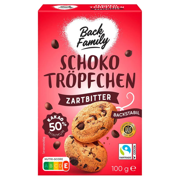 Schoko-Tröpfchen 100 g, Zartbitter