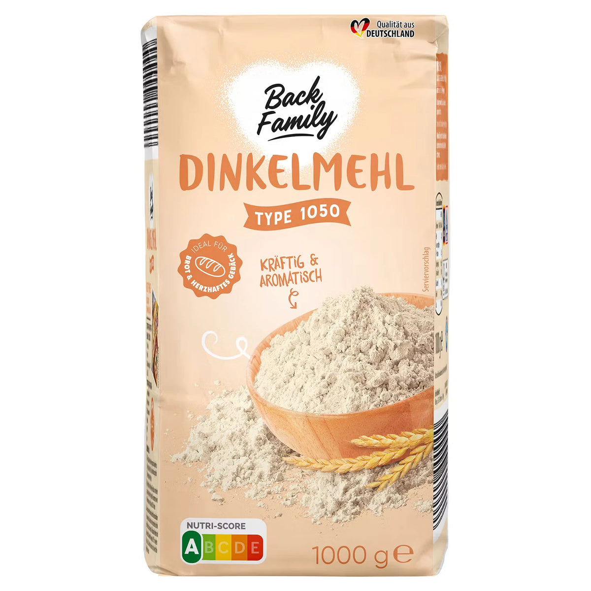 Dinkelmehl 1 kg, Dinkel Type 1050