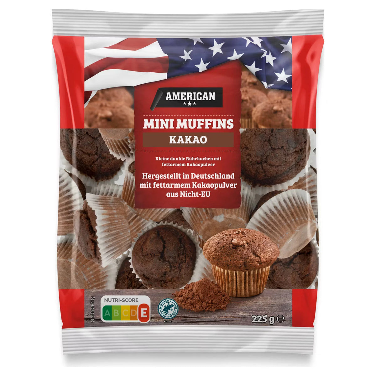 Mini Muffins 225 g, Schoko