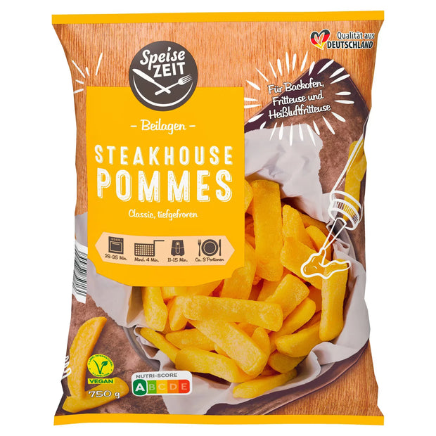Steakhouse Pommes 750 g, Classic