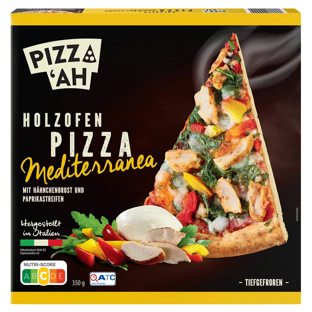 Holzofen Pizza, Mediterranea 350 g