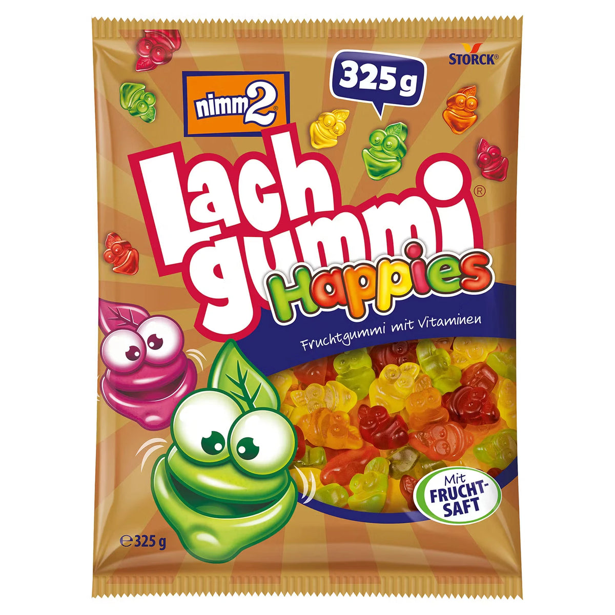 NIMM 2 Lachgummi 325 g, Happies