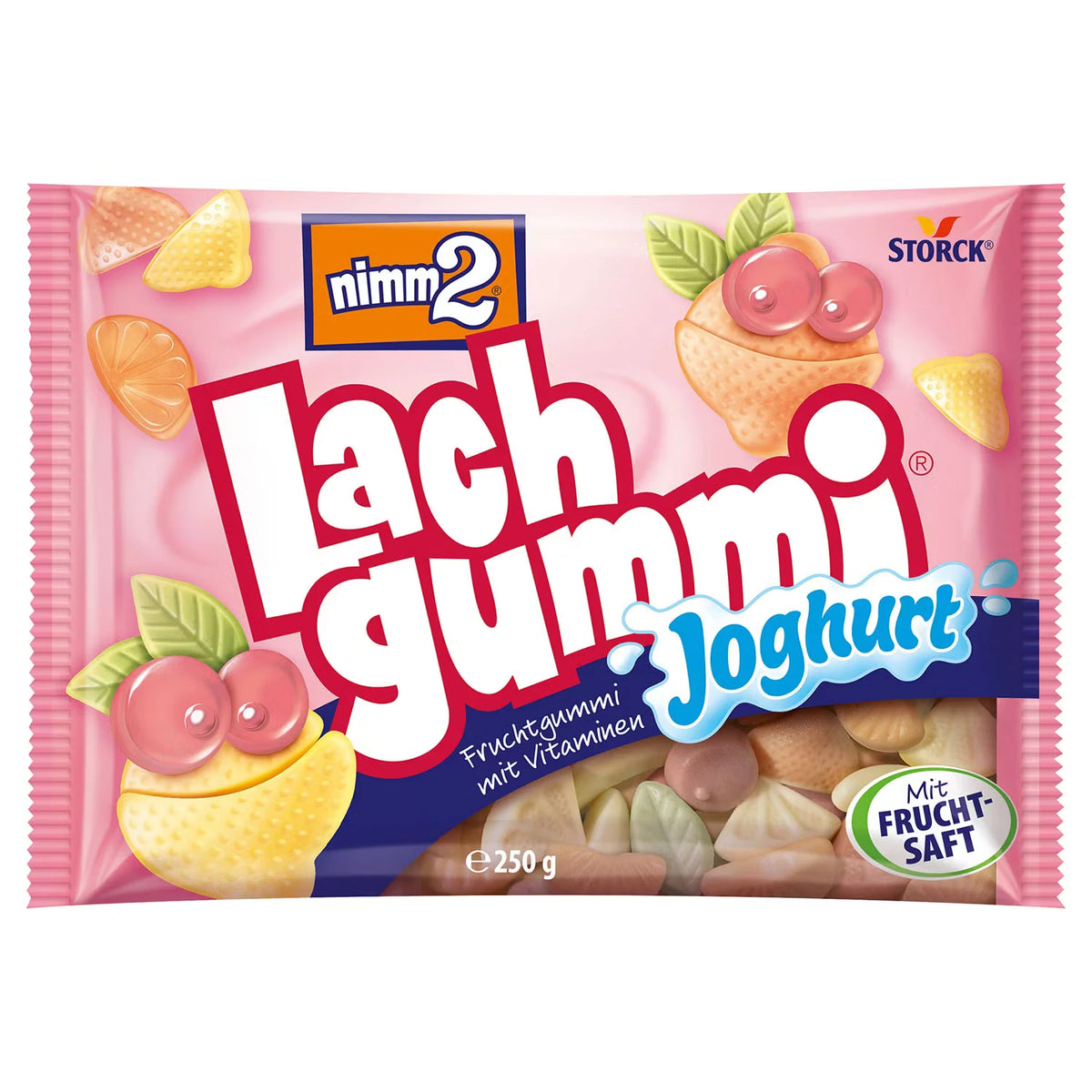 NIMM 2 Lachgummi 250 g, Joghurt