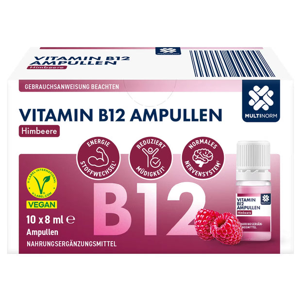 Vitamin B12 Ampullen 80 ml, Himbeere