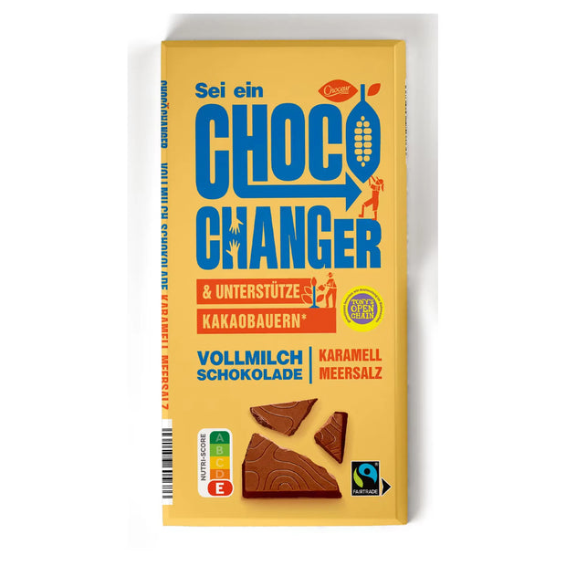 Schoko Changer 150 g, Karamell-Meersalz
