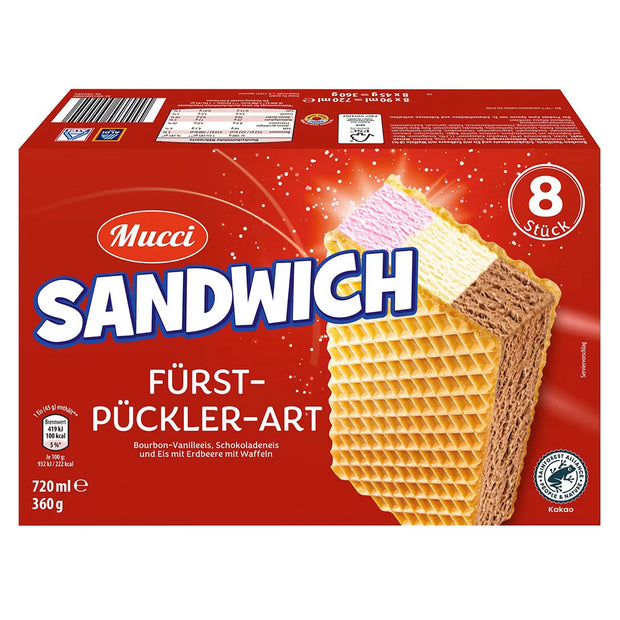 Eis-Sandwich 720 ml, Fürst-Pückler