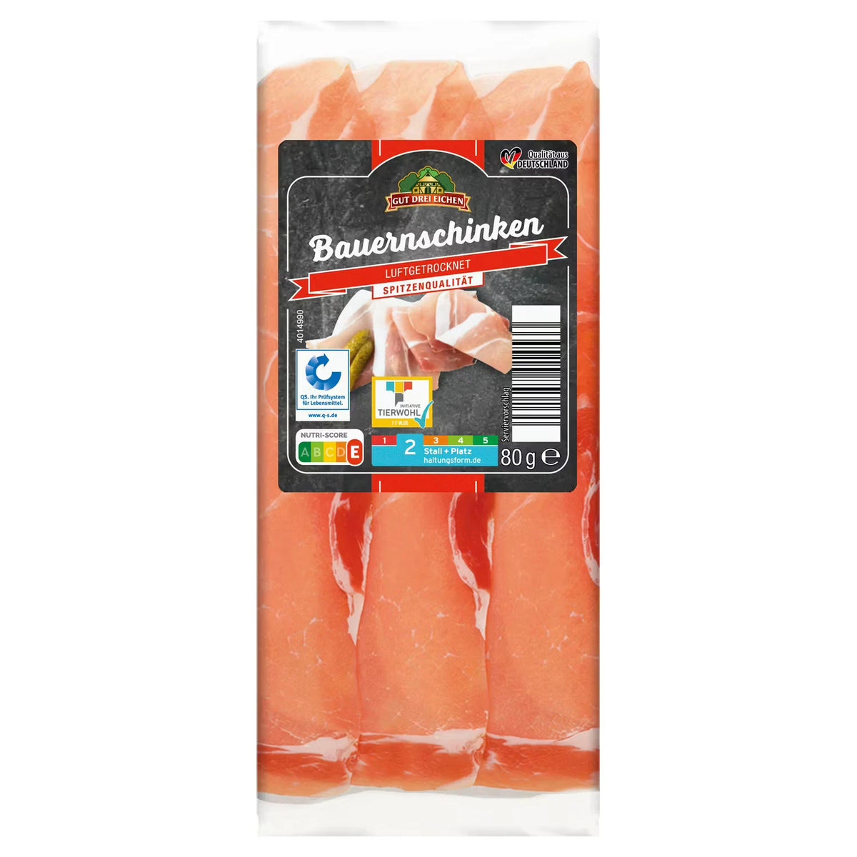 Genießer Schinken 80 g, Bauernschinken