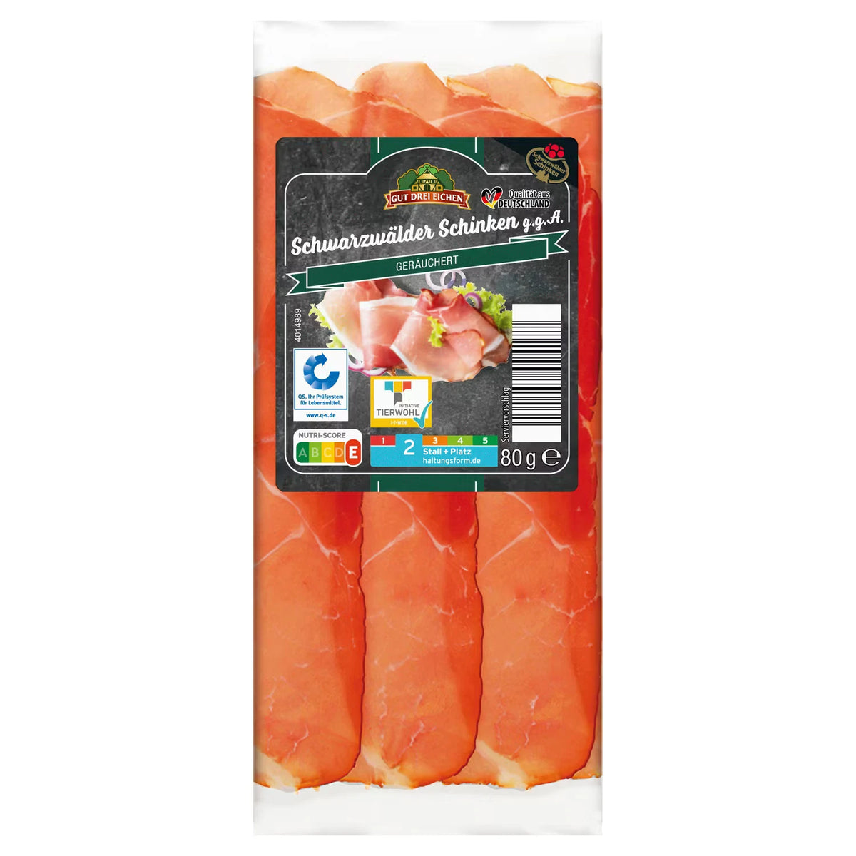 Genießer Schinken 80 g, Schwarzwälder Schinken