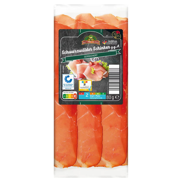 Genießer Schinken 80 g, Schwarzwälder Schinken