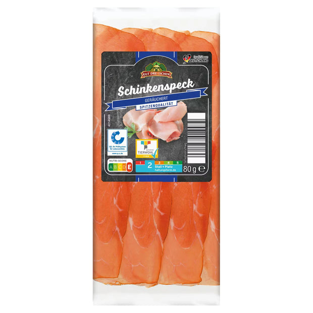 Genießer Schinken 80 g, Schinkenspeck