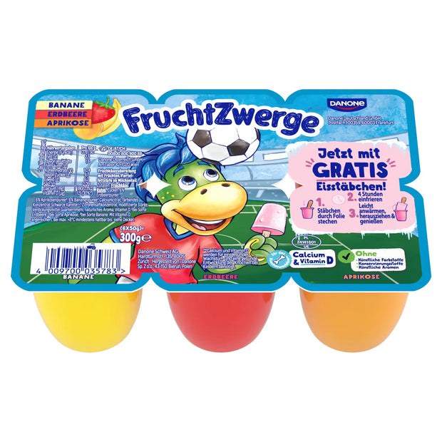 Fruchtzwerge 300 g, Banane-Erdbeere-Aprikose