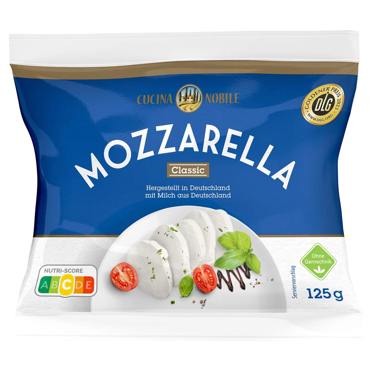 Mozzarella 125 g, Classic